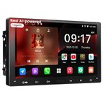 ATOTOZONE A5L 9" Android Double Din Car Stereo, DriveChat AI Driving Assistant, TrackHU GPS Tracking, Bluetooth Screen Auto-lock, Wi-Fi/USB Tethering, Wireless CarPlay & Android Auto, OTA Upgrade