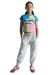 Naughty Ninos Girls Silver Cotton Cargo Pants (NN00031PNT_6-7 Years)