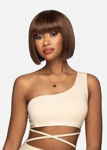 Vivica A. Fox PRETTY, HUMAN HAIR, Pure Comfort Cap Wig, Color 1B Off Black