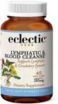 Eclectic Herb Lymphatic & Blood Cleanse | Freeze Dried Fresh, Whole Herbs, Naturally Concentrated | 45 Count