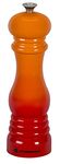 Le Creuset Classic Adjustable Salt Mill Grinder, Chip-resistant ABS Plastic, Anti-Corrosion, 40g, Volcanic, 96002000090000