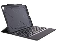 ZAGG 7 Color Backlit Case and Bluetooth Keyboard for 2017 Apple iPad Pro 10.5" and 2019 iPad Air 10.5" - Black, ID9RMK-BB0