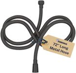 HammerHead Showers® ALL METAL Shower Hose Attachment for Shower Head OIL RUBBED BRONZE – Shower Hose Extra Long - 72 Inch Shower Hose – Universal Shower Hose Replacement Part for Hand Held Shower Hose