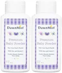 Dukal BP35C DawnMist Baby Powder, Premium, 3.5 oz., Full Case (Pack of 2)