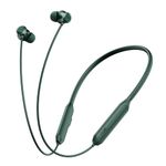 boAt Rockerz 255 Z Plus w/AI-ENx Tech, Spatial Audio, 50hrs Playback, Magnetic Power Buds, Dual Pairing, Google Fast Pair, Hearables App & IPX4 Resistant Bluetooth in-Ear Neckband(Pine Green)