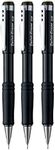 Pentel 0.9mm Lead Size Twist Erase Automatic Pencil Mechanical Drafting Pencil Lead Black Barrel Refillable QE519 (Pack Of 3)