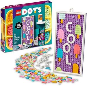 LEGO DOTS Message Board 41951 DIY Craft Decoration Kit; Adaptable Toy with Colorful Tiles for Kids Aged 6 and up (531 Pieces)