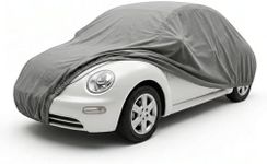 Formosa Covers Car Cover for Volkswagen Beetle VW Beetle Accessory with 3 Layer Shield - Antenna Hole Outdoor Exterior Car Tarp fits Porsche 911, Toyota Yaris, Ford Fiesta - 161" L x 70" W x 55" H