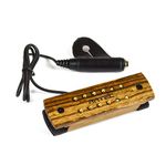 Artec"Woody" Style Humbucker Acoustic Sound Hole Pickup Zebra Wood