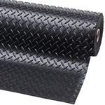 Checker Rubber Mat for Garage, Camper Van, Equine Flooring - Non Slip Mat 5mm Thick Rubber Matting, 1.5M Width, A Grade Garage Flooring with 18 Variations to Choose From (3M X 1.5M)