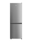 Haier HDW1618DNPK Freestanding Fridge Freezer, 2 doors, 341L Total Capacity, 60cm Wide, Silver [Energy Class D]