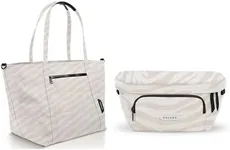 Colugo Diaper Tote & Organizer Bundle – Dune Zebra