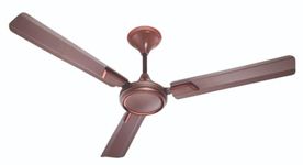 CASTOCIGMA COPPER 390 Rpm 1200Mm High Speed Bee Approved 5 starss Rated Apsra Brown Ceiling Fan WITH 5 YEAR WARRANTY