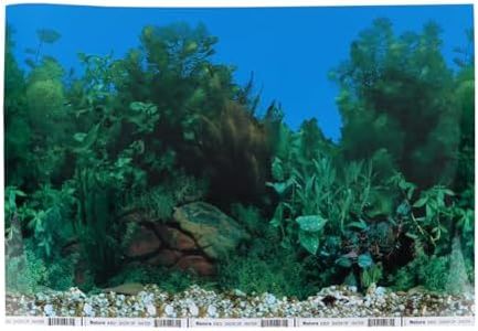 Mipcase Fish Tank Background Underwater Poster Aquarium Background 55 Gallon Aquarium Background Cling Fish Tank 55 Gallon Decorative Picture Decorative Paintings 3D Static Electricity