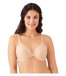 Wacoal Women's Perfect Primer Front Close Underwire Bra, Sand, 36D
