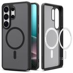 Spigen Ultra Hybrid MagFit | Samsung Galaxy S26 Ultra Case [Mil-Grade Certified Drop Protection] Galaxy S26 Ultra Back Cover | TPU+PC - Frost Black