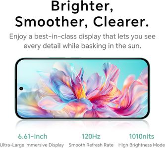 HONOR X6c Smartphone 128GB – Midnight Black