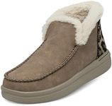 Hey Dude Women's Denny Grip Nut Size 9 | Women’s Shoes | Women’s Casual Boots | Comfortable & Light-Weight