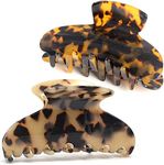 Big Hair Claw Clips Tortoise Shell 