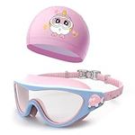 HDYAR 2 Pack Kids Swim Goggles and 