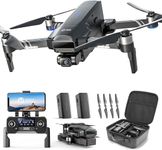 Holy Stone HS600 2-Axis Gimbal Drones for Adults with 4K EIS Camera 10000 FT Long Range Transmission 2 Batteries 56-Min Flight Time GPS Drone with Powerful Brushless Motors 4K/30FPS