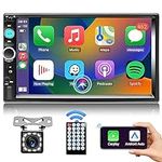 Podofo Double Din Car Stereo with A