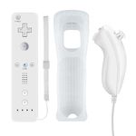 QUMOX Remote Controller Remote Control + Nunchuk for Ntdo Wii/WII U