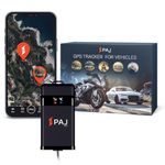 PAJ Vehicle Finder 2.0 4G - GPS Tracker for Car, Motorcycle & Other Vehicles – Real-Time Tracking, Route History, Security Alerts, Hardwired Direct Battery Connection - 1.5 m Cable