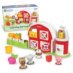 Learning Resources Peekaboo Learning Barnyard Playset, 12 Pieces, Ages 18 Months+, Toddler Toys, Montessori Toys, Preschool Learning Activities