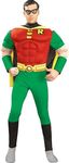 Rubie's DC Comics Deluxe Muscle Chest Robin Adult Costume, Large