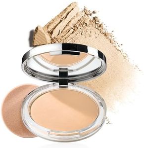 Clinique Stay-Matte Sheer Pressed Powder For Oily Skin Types | Sheer Coverage + Matte Finish | Minimizes Shine, Stay Cream