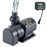 hygger 800GPH Quiet Submersible and External 24V Water Pump, with Controller (30%-100% Settings), Powerful Return Pump for Fish Tanks, Aquariums, Ponds, Fountains, Sump, Hydroponics (25W, 9.8ft)
