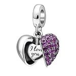 I Love You Pendant Charms 925 Sterl