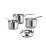 Robert Welch Campden Cookware Saucepan Set, 3 Piece