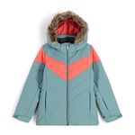 Spyder Big Girls Lola Insulated Ski Jacket, Tundra, 20