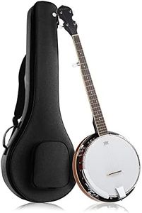 Jameson Guitars 5-String Banjo 24 Bracket with Closed Solid Back and Geared 5th Tuner