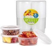 TashiBox [8oz-40 Sets Plastic Conta