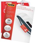 Fellowes Laminating Pouches, Thermal, ID Tag Punched, 5 Mil, 100 Pack (52016)