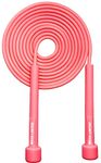 Muza Skipping rope adult for Home Exercise & Body Fitness men, women and kids | speed jumping rope with non slip handle | Adjustable skipping rope for Fitness, Crossfit and MMA (Pink)