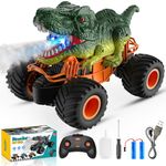 Monster Truck Toys, Chardfun Remote Control Cars for Kids Dinosaur Toys for 3-8 Year Old Boy Kids Toys for Boys 6-10 Years Remote Control Truck Cars for Kids 3-9 Year Old Boy Gifts