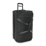 Briggs & Riley 22" Garment Duffle Bag for Travel - Carry On Suit & Dress Bag for Men & Women, Convertible Hanging Garment Weekender Bag with Hook, Separate Shoe Pocket - Baseline Collection, Black