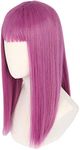 Topcosplay Cosplay Wig Kids Wig Long Straight Purple wig Women's Halloween Anime Costume Party Wigs