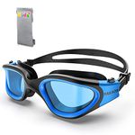 YAKAON Kids Swim Goggles, G1MINI Comfortable Swimming Goggles for Unisex-child, Anti-Fog UV Protection Leak-proof Swim Goggles for Children with Protective Bag (Age 6-14)