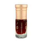 KASTURI ZAFRAN PERFUME OIL MUSKY SPICY 3ML ROLL ON PREMIUM QUALITY UNISEX FRAGRANCE BY LUXURY SCENT