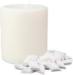 White Candle Dye for Candle Making - Made in The USA - Easy to Use - Highly Concentrated - Candle Making Supplies for Soy or Paraffin Wax - Great Choice for Any Candle Maker - 50 Dye Chips