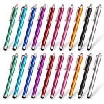 homEdge Stylus Pen Set of 20 Pack, Universal Capacitive Touch Screen Compatible with iPad, iPhone, Samsung, Kindle Tough, Compatible with All Device with Capacitive Touch Screen – 10 Color