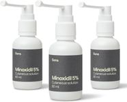 Sons Minoxidil 5% Cutaneous Solution - Hair Regrowth & Thickener Formula - For Male Hair Loss & Thinning - Reactivates Shrunken Follicles - Precision Application - 3 Month Supply in Reduced Packaging