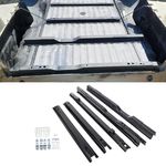 ECOTRIC 5 Rails Steel Long Truck Bed Floor Crossmember Support Kit Compatible with 1999 2000 2001-2018 F250 F350 F450