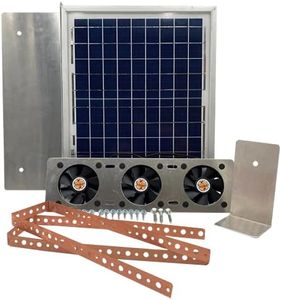 Solar Attic Fan for Ridge Vents - Solar Roof Vent Solution - Solar RIDGEblaster