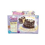 Tasty Tinies Bake Shop Cake Mix | Chocolate Cake With Chocolate Frosting & Pink Sprinkles | Bake Delicious Mini Treats In 25 Seconds | Baking Set For Kids | Recommended For Ages 6+